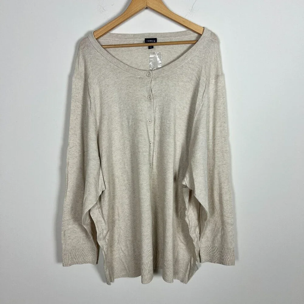 2/$30 Torrid Long Sleeve Top Size 5